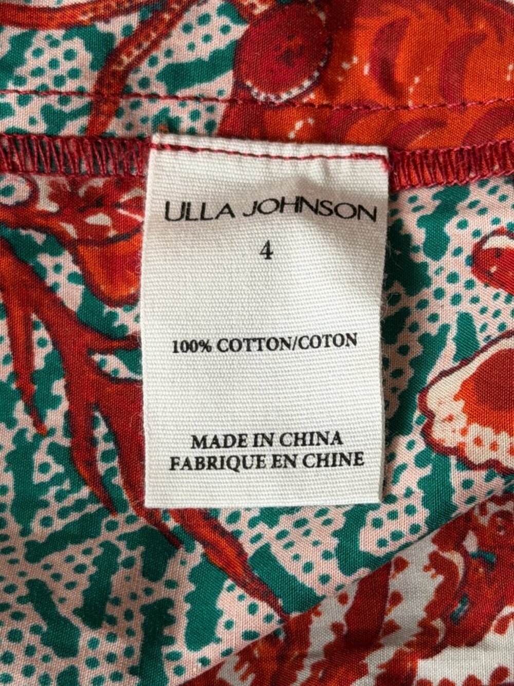 Ulla Johnson Golda Dress in Primrose Floral Print Size 4 New Without Tags - Picture 8 of 11